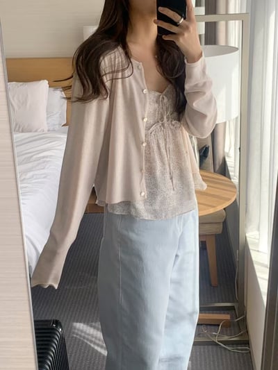 早鳥價開團中！《背心富翁》小清新家的碎花背心9