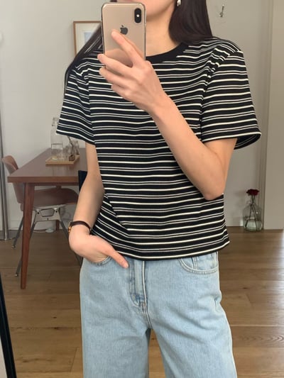 W6成團！《花語家》超Q彈條紋T回歸!(推新色高級gray)21