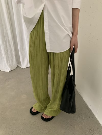 W8成團！《夏天的褲》新廠商皺皺褲(103cm)1