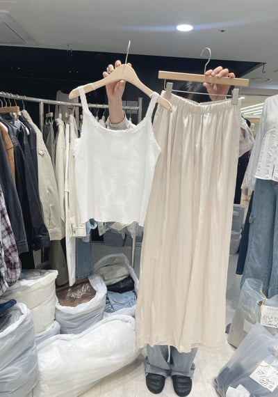 W8成團！《小資湊免運》蕾絲滾邊肩帶背心8