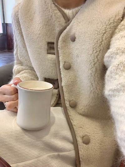 焦糖現貨！《不顯腫廠商》不對稱扣眼保暖背心8