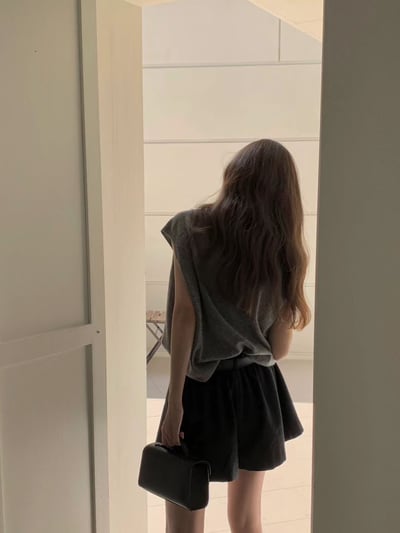 《ounce》寬肩knit vest12