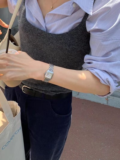 《ounce》落肩條紋襯衫17