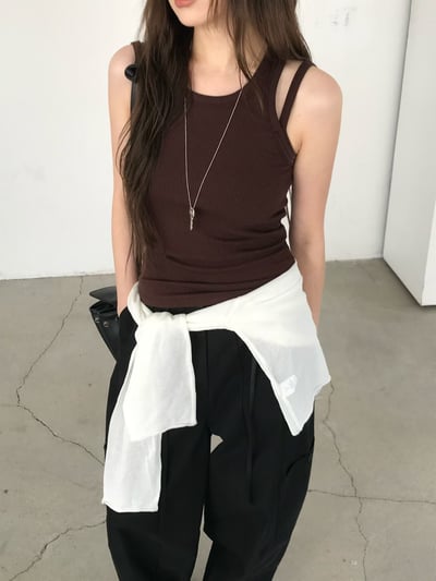 W7成團！《26春夏爆紅設計師》雙帶造型背心13