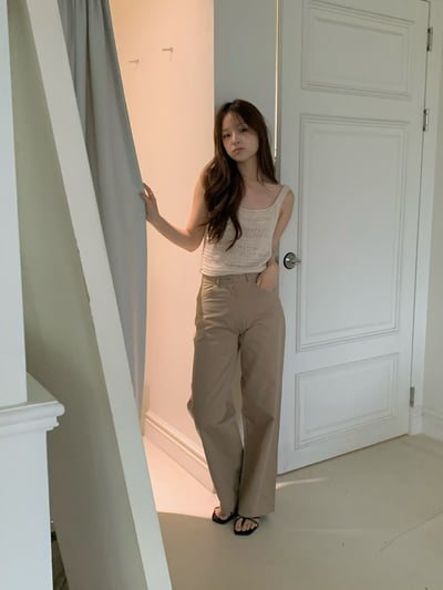 早鳥價開團中！《平價韓貨》針織鏤空背心4