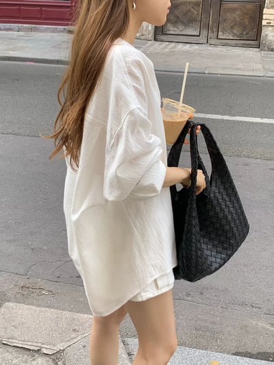 W8成團！《ounce》必收夏日白襯衫版型好又輕薄1