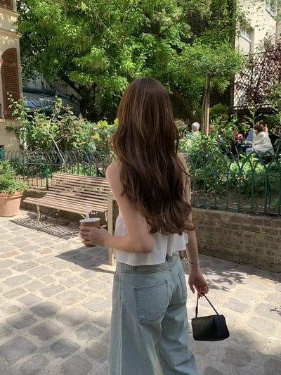 敗部復活開團中！《ounce》W8肩膀綁帶寬擺細肩背心7