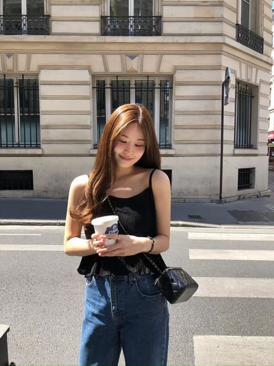 早鳥價開團中！《ounce》pleats紋理感細肩背心2