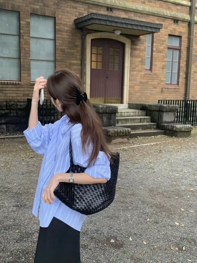 last 1早鳥價！《ounce》天空色直紋襯衫12