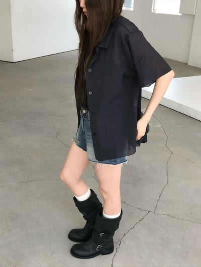 W7成團！《26春夏爆紅設計師》立體紋路感短袖罩衫13