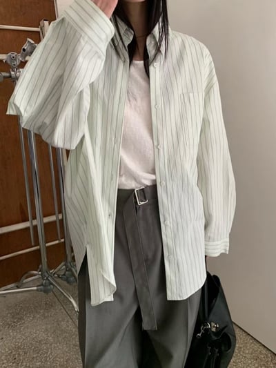 W6成團！《簡約俐落》小黃瓜襯衫回歸啦6