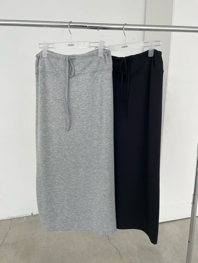 last 1早鳥價！《26春夏爆紅設計師》低腰後綁繩開衩長裙10