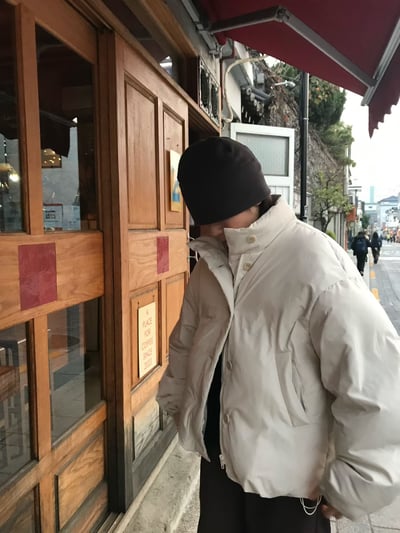 奶茶現貨！咖色特價預購！《簡約好看》帽子可拆羽絨外套24