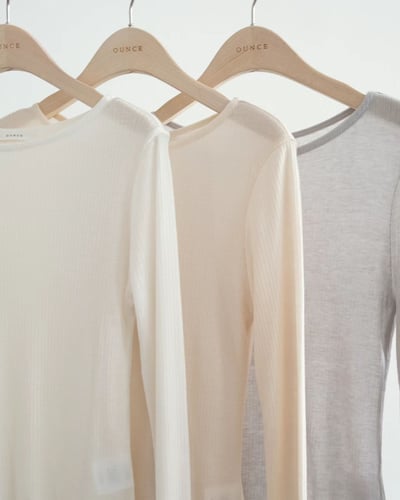 last 1早鳥價！《ounce》花邊下擺薄透打底衣3