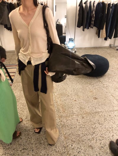 W5成團！《l&k》直紋斜排扣cd (onni推pink & sky)13