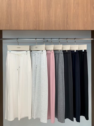 W7成團！《可愛甜美》夏天熱銷氨銅絲經典顯瘦直線褲2