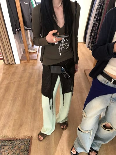 W5成團！《L&K》夏日首推顯瘦皺皺褲9