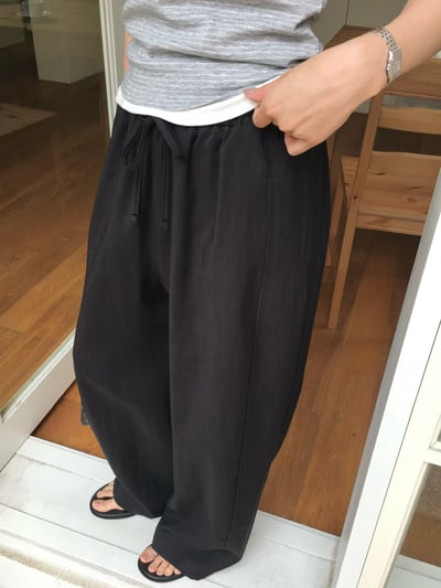 早鳥價開團中！《夏天的褲》v家側邊線條顯瘦長褲8