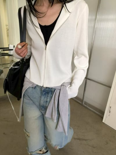 開團中早鳥價！《L&K》hoodie zip-up外套2