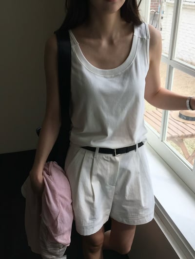 W9成團！《背心富翁》質感在線遮肉顯瘦背心4