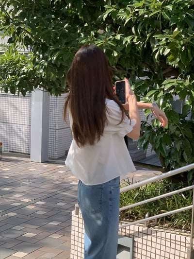 W6成團！《ounce》本周最推lace荷葉邊花苞袖襯衫20