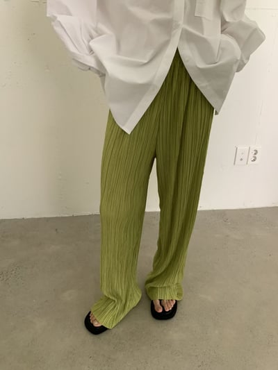 W8成團！《夏天的褲》新廠商皺皺褲(103cm)7