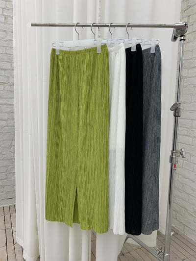 早鳥價開團中！《夏天的褲》新廠商皺皺裙(後開衩)8