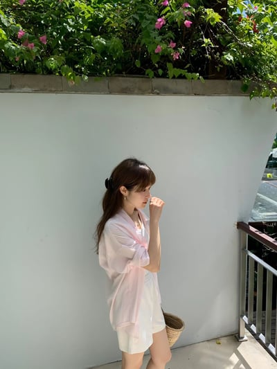 早鳥價開團中！《ounce》26春夏第一件粉色直紋襯衫24