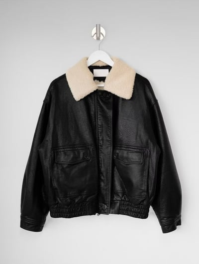 現貨一件！《敗部復活》可拆毛毛領皮衣外套9