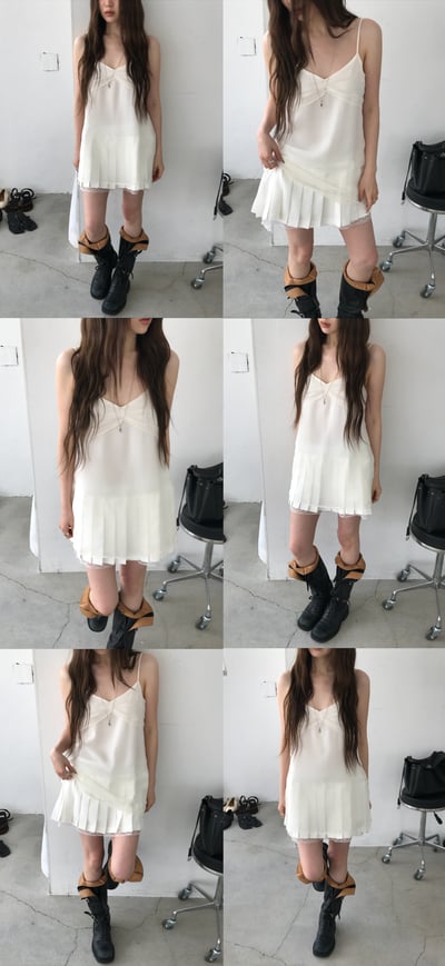 早鳥價開團中！《26春夏爆紅設計師》太精緻下擺百褶ops2