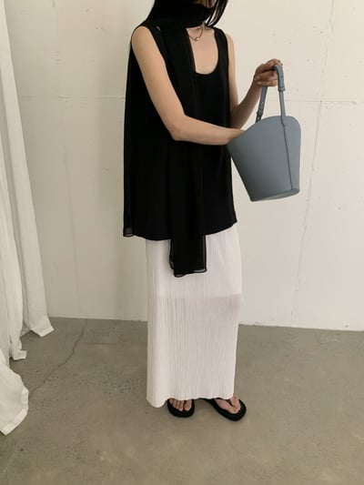 早鳥價開團中！《夏天的褲》新廠商皺皺裙(後開衩)1