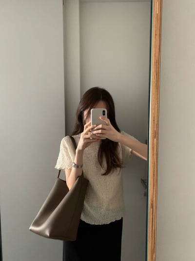 W5成團！《ounce》雲朵皺皺短袖blouse19