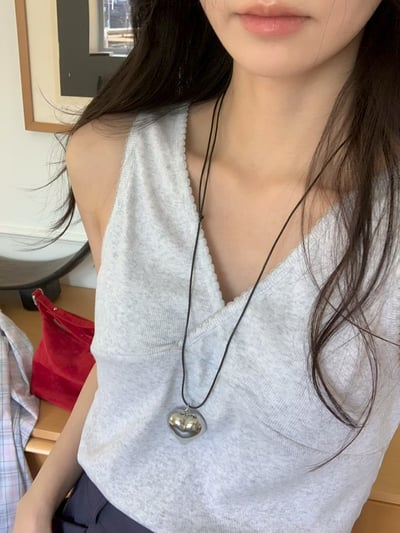 W7成團！《可愛甜美》寬帶V領背心8