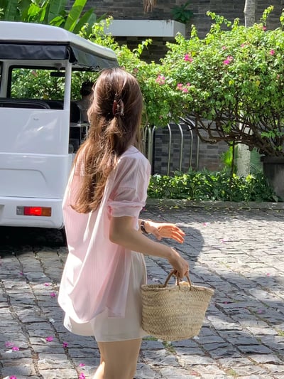 早鳥價開團中！《ounce》26春夏第一件粉色直紋襯衫20