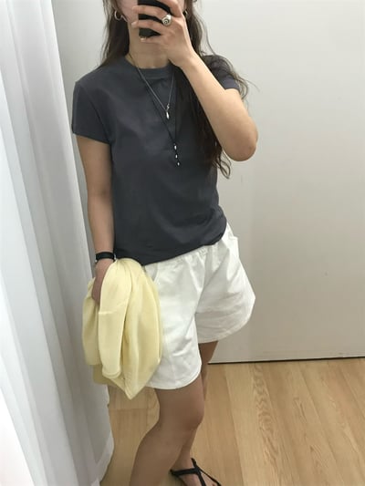 早鳥價開團中！《不顯腫+部落客》大口袋鬆緊短褲5