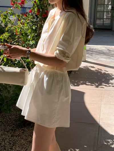 W6成團！《ounce》綁帶ribbon短褲(有內裡)13