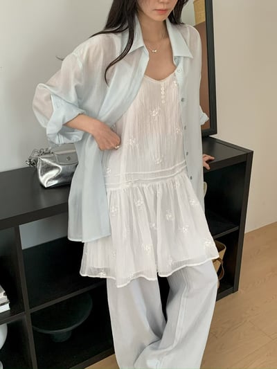 last 1早鳥價！《可愛甜美》熱銷再販可調節花花襯裙1