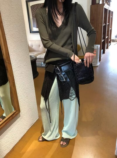 W5成團！《L&K》夏日首推顯瘦皺皺褲8