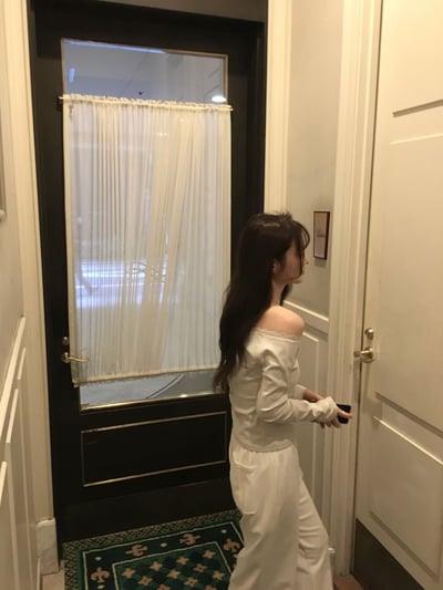 W6成團！《蔬菜家》蕾絲開肩上衣4