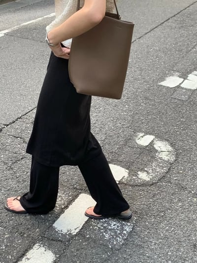 W5成團！《ounce》層次感真兩件裙褲1