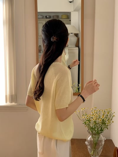 W7成團！《可愛甜美》10色馬卡龍短袖針織18