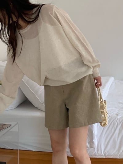 W7成團！《b家》作舊感後鬆緊短褲11