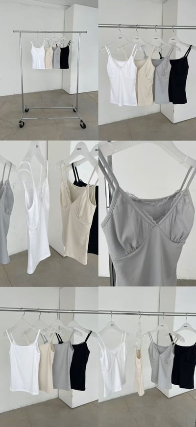 早鳥價開團中！《26春夏爆紅設計師》bra top感細肩背心1