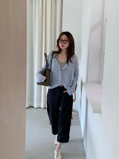 早鳥價開團中！《夏日罩衫》寬鬆大件落肩薄罩衫19