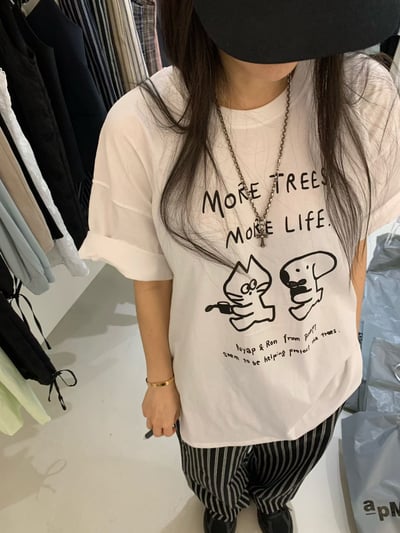 last 1早鳥價！《貓貓狗狗》貓狗和平種樹救地球T16