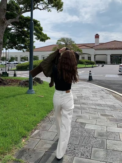 奶白最後一件！《可甜可鹽》liverpool天絲羊毛半高領打底衣11