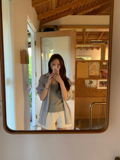 last 1早鳥價！《ounce》天空色直紋襯衫9