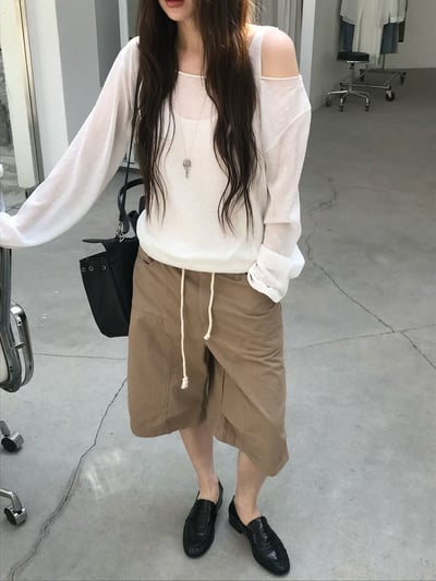 W7成團！《26春夏爆紅設計師》六分工作褲6