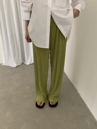 W8成團！《夏天的褲》新廠商皺皺褲(103cm)6