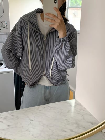 開團中早鳥價！《小清新》和sana一起穿海軍藍細條紋jp1